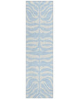 LOOMLAN Rugs Solstice Blue Washable Indoor-Outdoor Rug