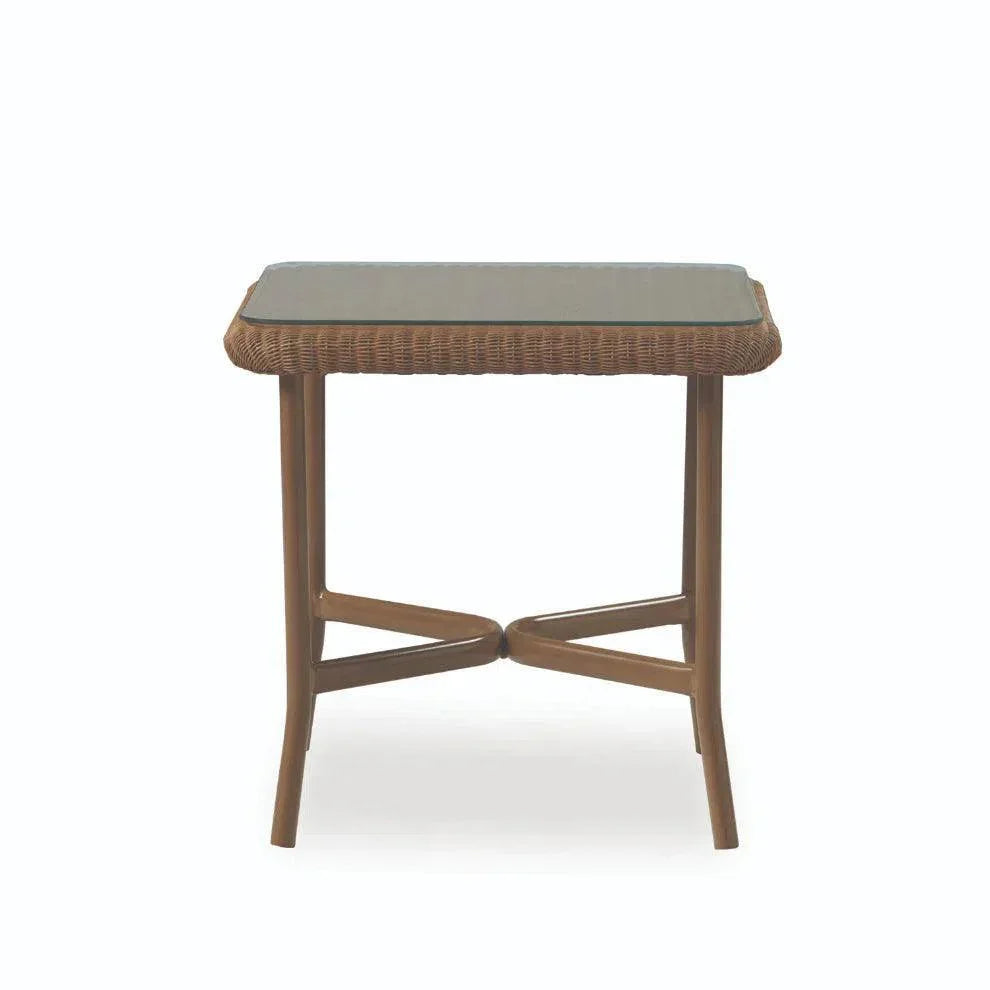 Solstice Outdoor Square Side Table Patio Furniture - LOOMLAN - Lloyd Flanders - Outdoor Coffee Tables