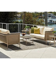 Solstice Outdoor Square Side Table Patio Furniture - LOOMLAN - Lloyd Flanders - Outdoor Coffee Tables