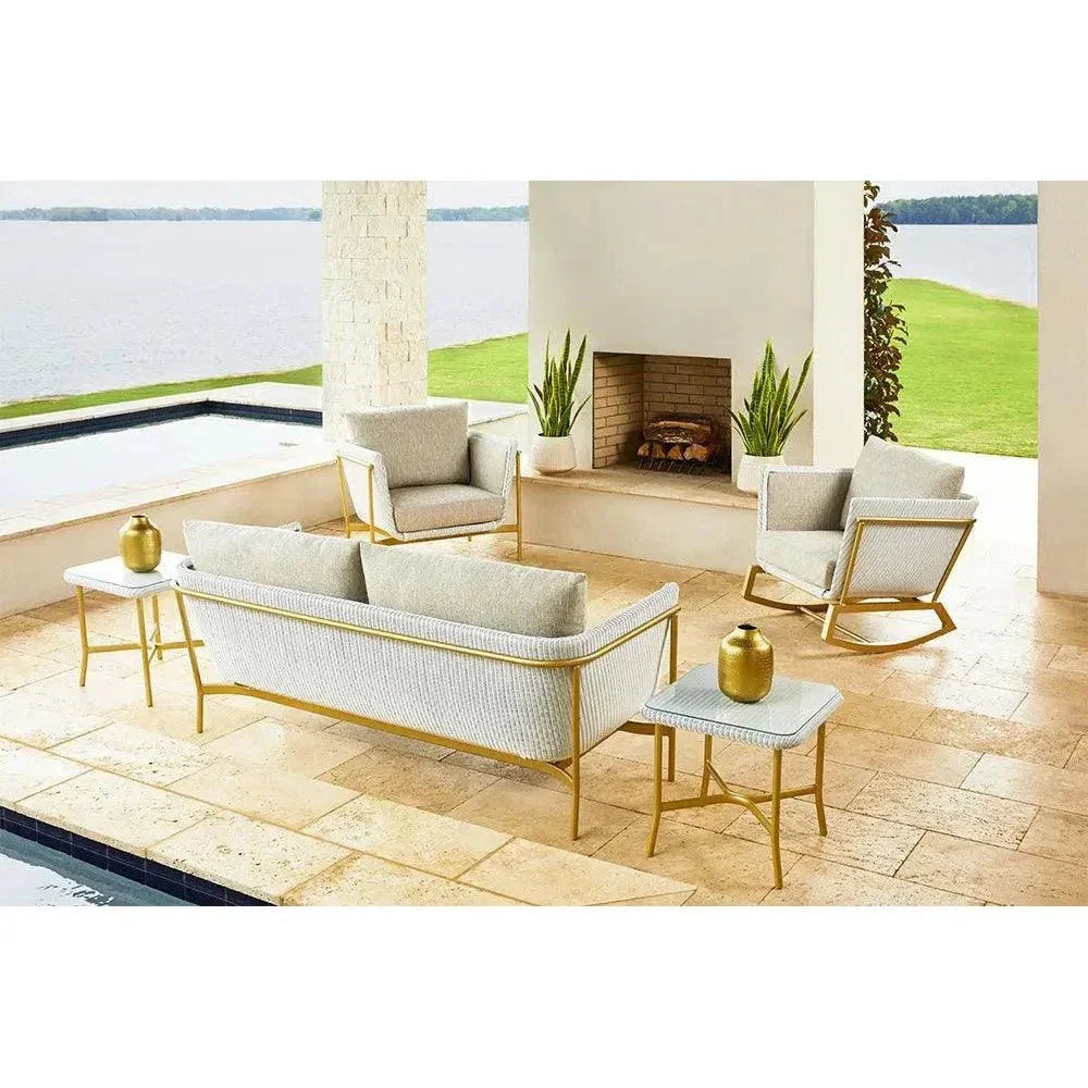 Solstice Outdoor Square Side Table Patio Furniture - LOOMLAN - Lloyd Flanders - Outdoor Coffee Tables