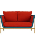 Solstice Outdoor Wicker Loveseat Deep Patio Furniture - LOOMLAN - Lloyd Flanders - Outdoor Sofas & Loveseats
