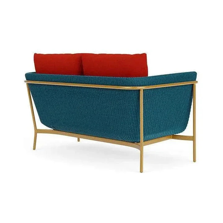 Solstice Outdoor Wicker Loveseat Deep Patio Furniture - LOOMLAN - Lloyd Flanders - Outdoor Sofas &amp; Loveseats