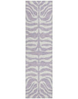 LOOMLAN Rugs Solstice Purple Washable Indoor-Outdoor Rug