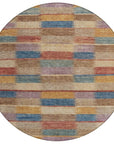 LOOMLAN Rugs Solvia Beige Washable Indoor-Outdoor Rug