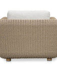 Soma Wicker Aluminum Outdoor Accent Chair - LOOMLAN - Moe's Home - Outdoor Accent Chairs