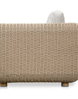 Soma Wicker Aluminum Outdoor Accent Chair - LOOMLAN - Moe's Home - Outdoor Accent Chairs