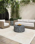 Soma Wicker Aluminum Outdoor Accent Chair - LOOMLAN - Moe's Home - Outdoor Accent Chairs