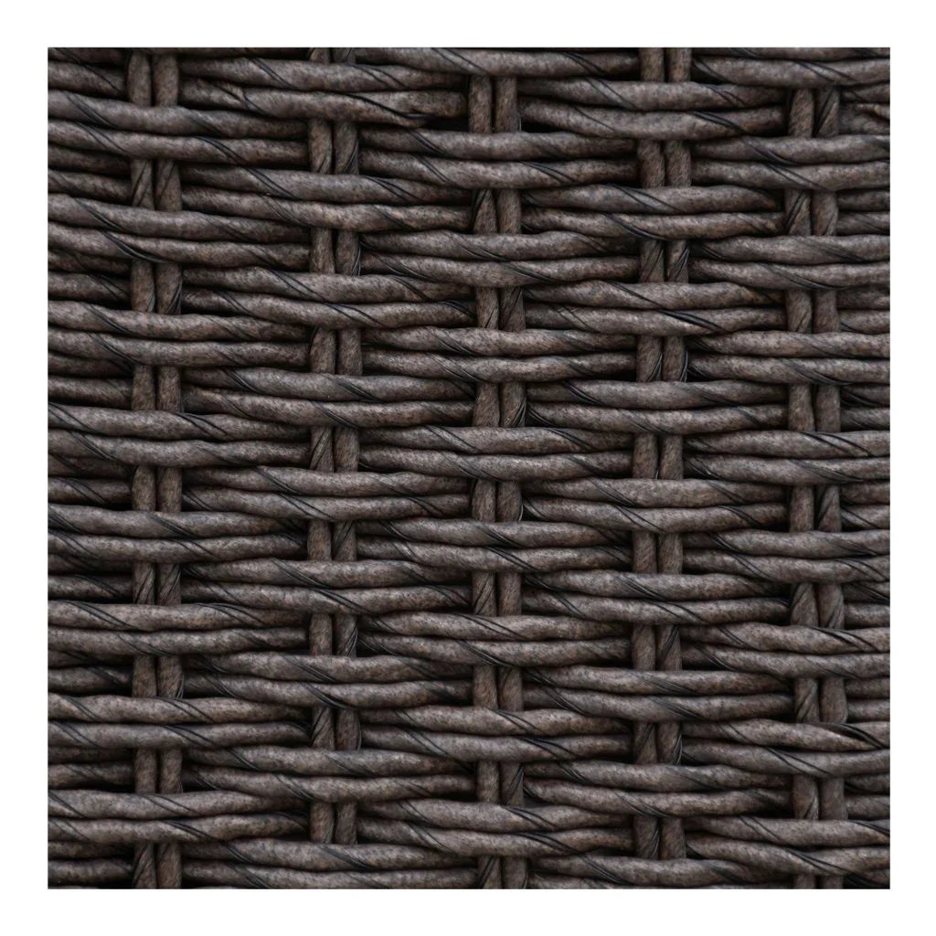 Soma Wicker Aluminum Outdoor Accent Chair - LOOMLAN - Moe&#39;s Home - Outdoor Accent Chairs