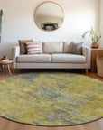 LOOMLAN Rugs Sonata Gold Washable Indoor-Outdoor Rug
