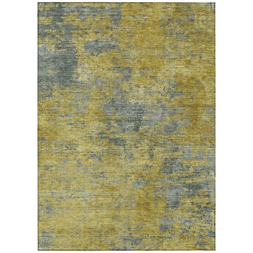 LOOMLAN Rugs Sonata Gold Washable Indoor-Outdoor Rug