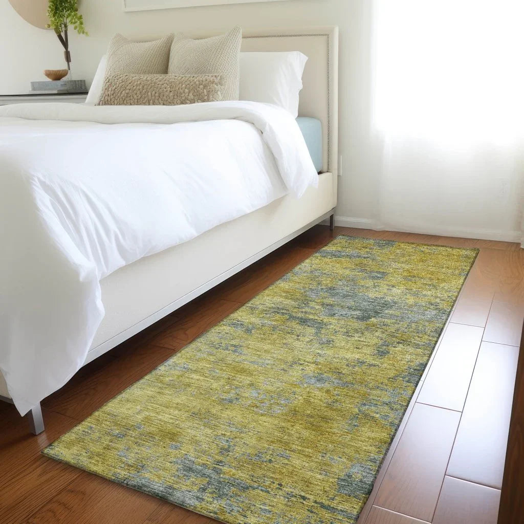LOOMLAN Rugs Sonata Gold Washable Indoor-Outdoor Rug