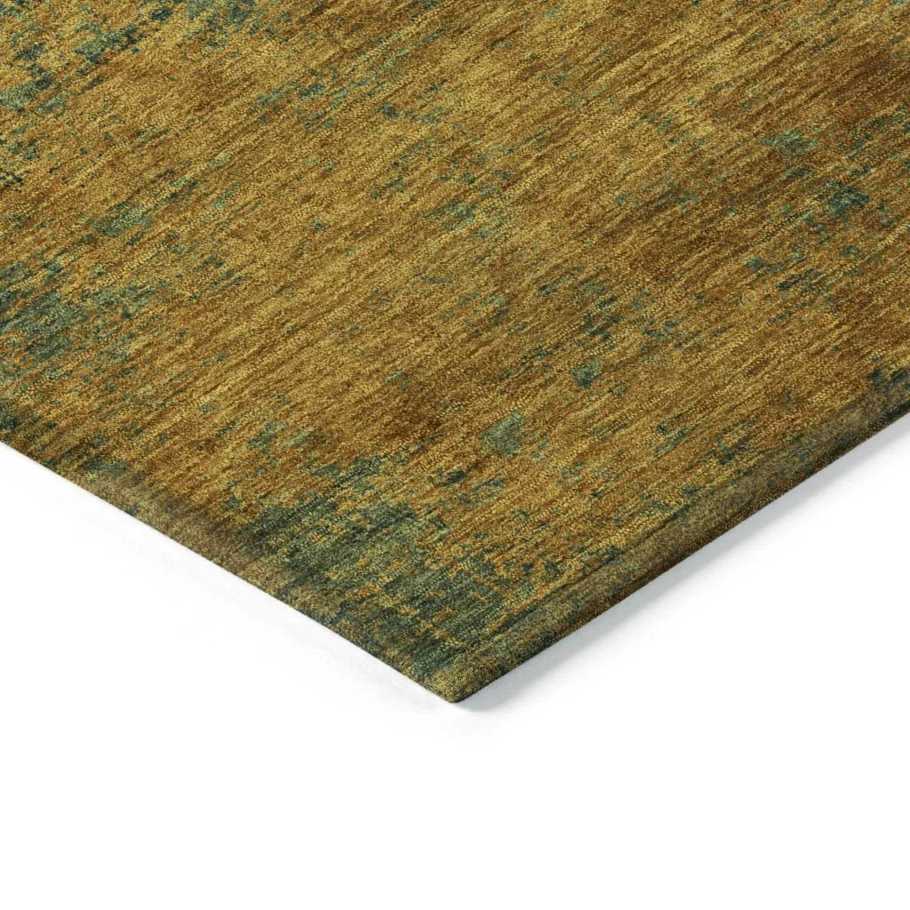 LOOMLAN Rugs Sonata Orange Washable Indoor-Outdoor Rug