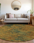 LOOMLAN Rugs Sonata Orange Washable Indoor-Outdoor Rug