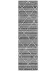 LOOMLAN Rugs Sonatia Gray Washable Indoor-Outdoor Rug