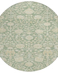 LOOMLAN Rugs Sonnet Green Washable Indoor-Outdoor Rug