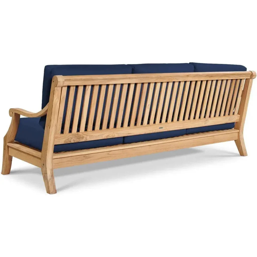 HiTeak Sonoma 4PC Outdoor Patio Deep Set Sunbrella