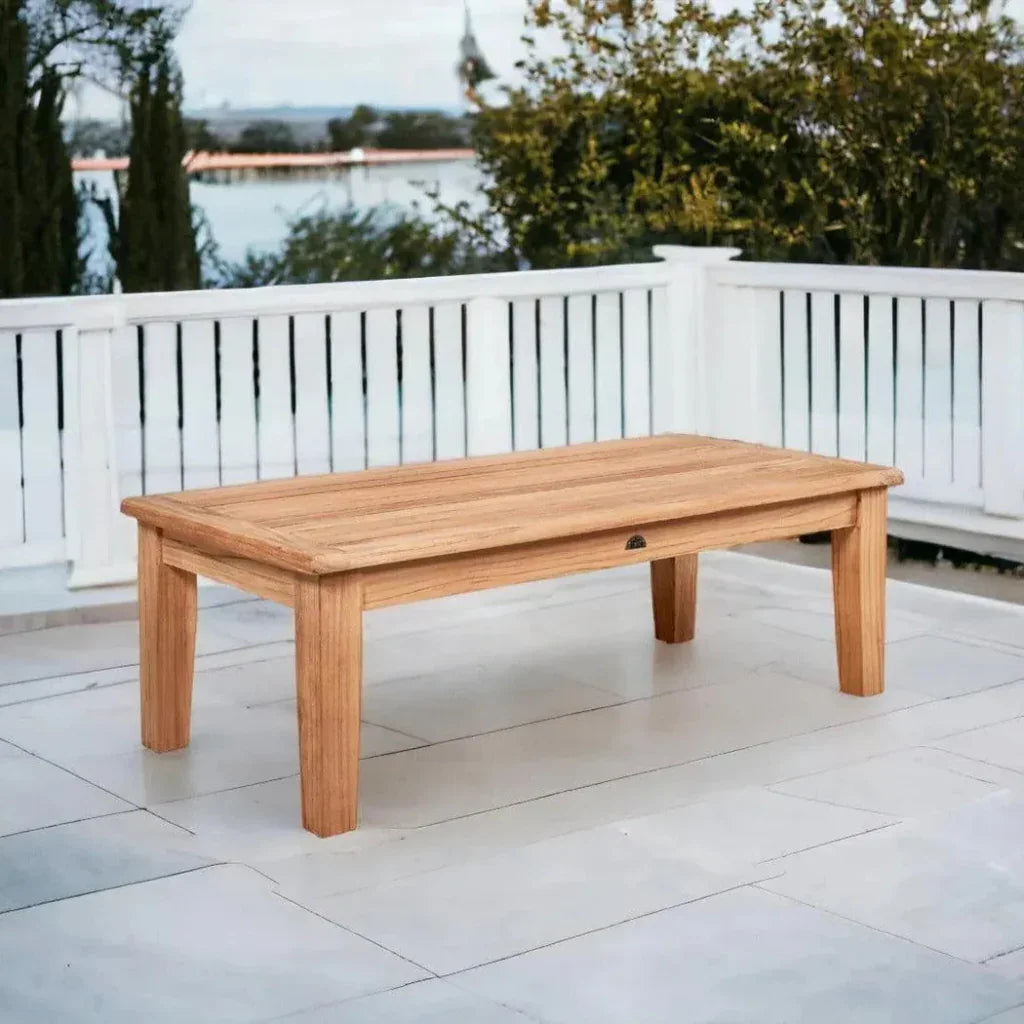 HiTeak Sonoma 4PC Outdoor Patio Deep Set Sunbrella