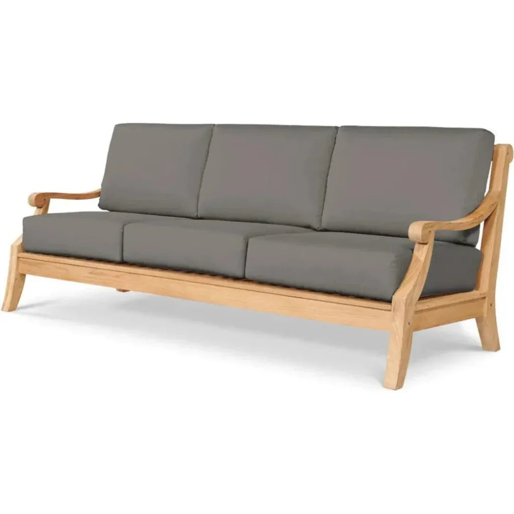 HiTeak Sonoma 4PC Outdoor Patio Deep Set Sunbrella