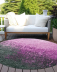 LOOMLAN Rugs Sorella Pink Washable Indoor-Outdoor Rug