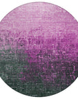 LOOMLAN Rugs Sorella Pink Washable Indoor-Outdoor Rug