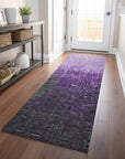 LOOMLAN Rugs Sorella Purple Washable Indoor-Outdoor Rug