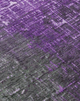 LOOMLAN Rugs Sorella Purple Washable Indoor-Outdoor Rug