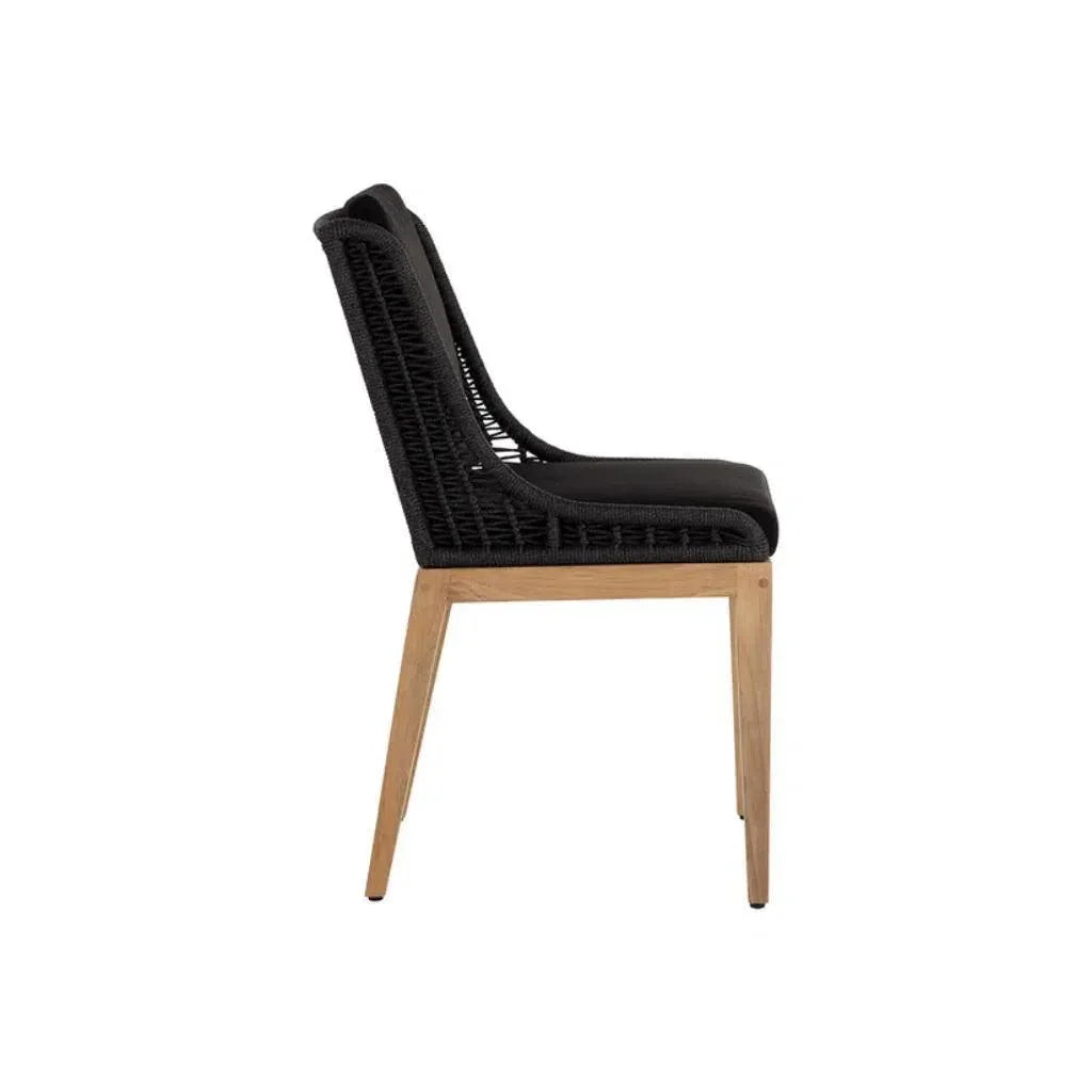SUNPAN Sorrento Fabric Outdoor Armless Dining Chair