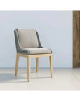 SUNPAN Sorrento Fabric Outdoor Armless Dining Chair