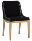 SUNPAN Sorrento Fabric Outdoor Armless Dining Chair