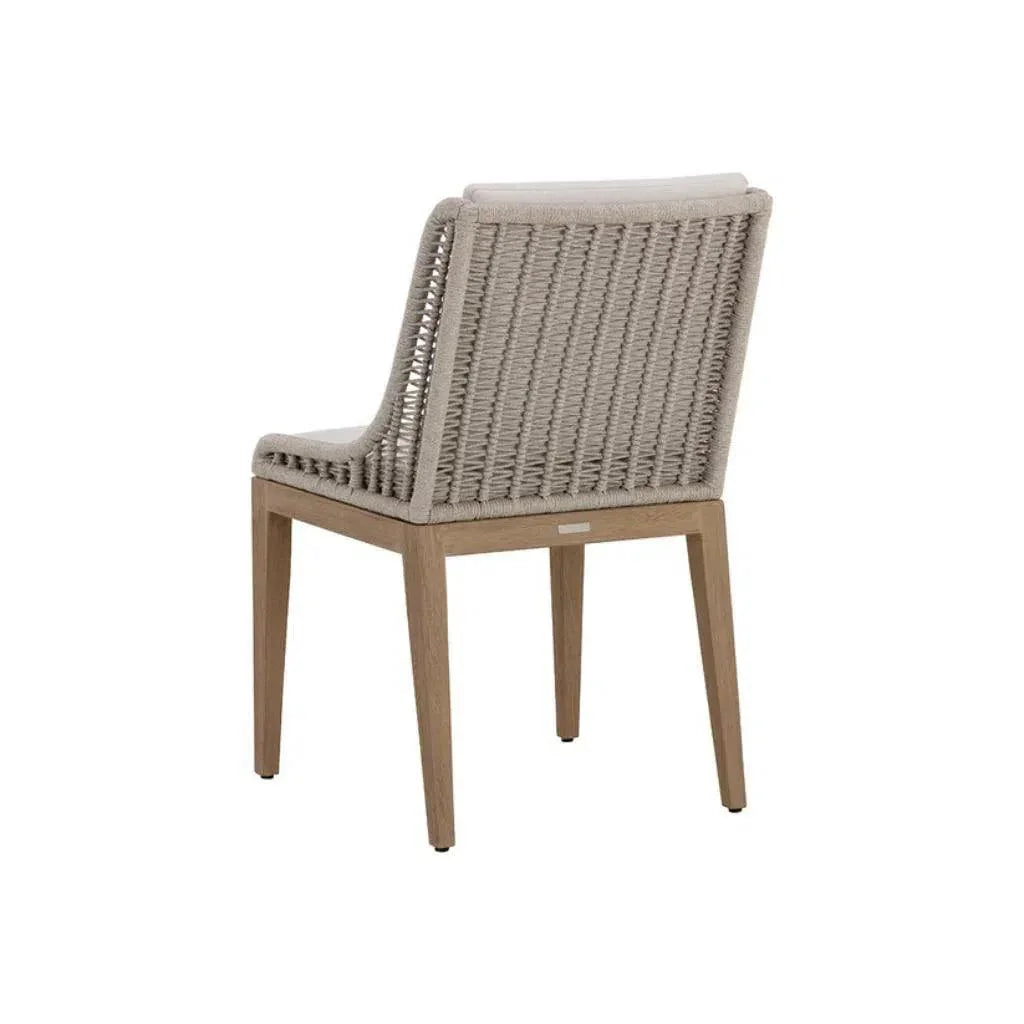 SUNPAN Sorrento Fabric Outdoor Armless Dining Chair