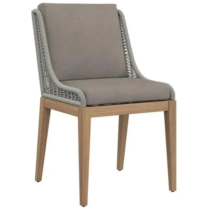 SUNPAN Sorrento Fabric Outdoor Armless Dining Chair