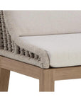 SUNPAN Sorrento Fabric Outdoor Armless Dining Chair