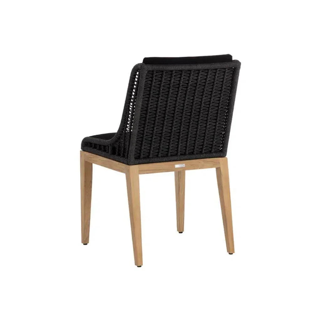 SUNPAN Sorrento Fabric Outdoor Armless Dining Chair