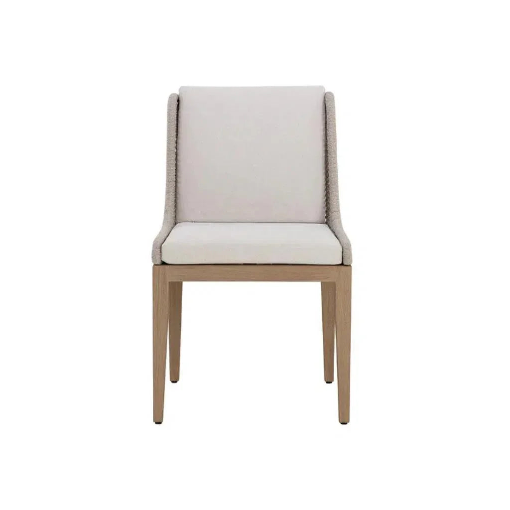 SUNPAN Sorrento Fabric Outdoor Armless Dining Chair