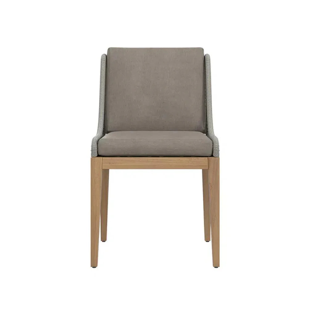 SUNPAN Sorrento Fabric Outdoor Armless Dining Chair