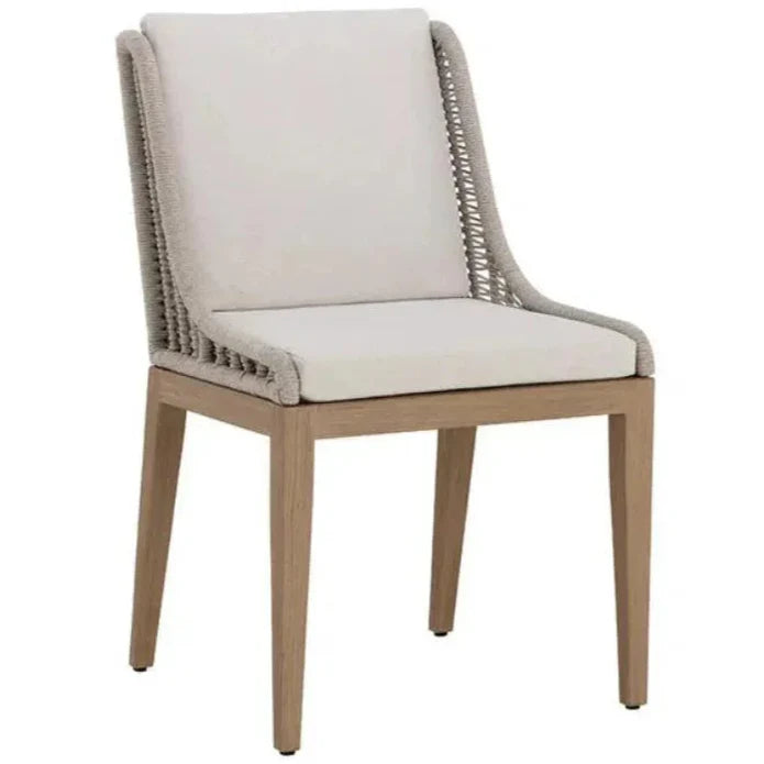 SUNPAN Sorrento Fabric Outdoor Armless Dining Chair