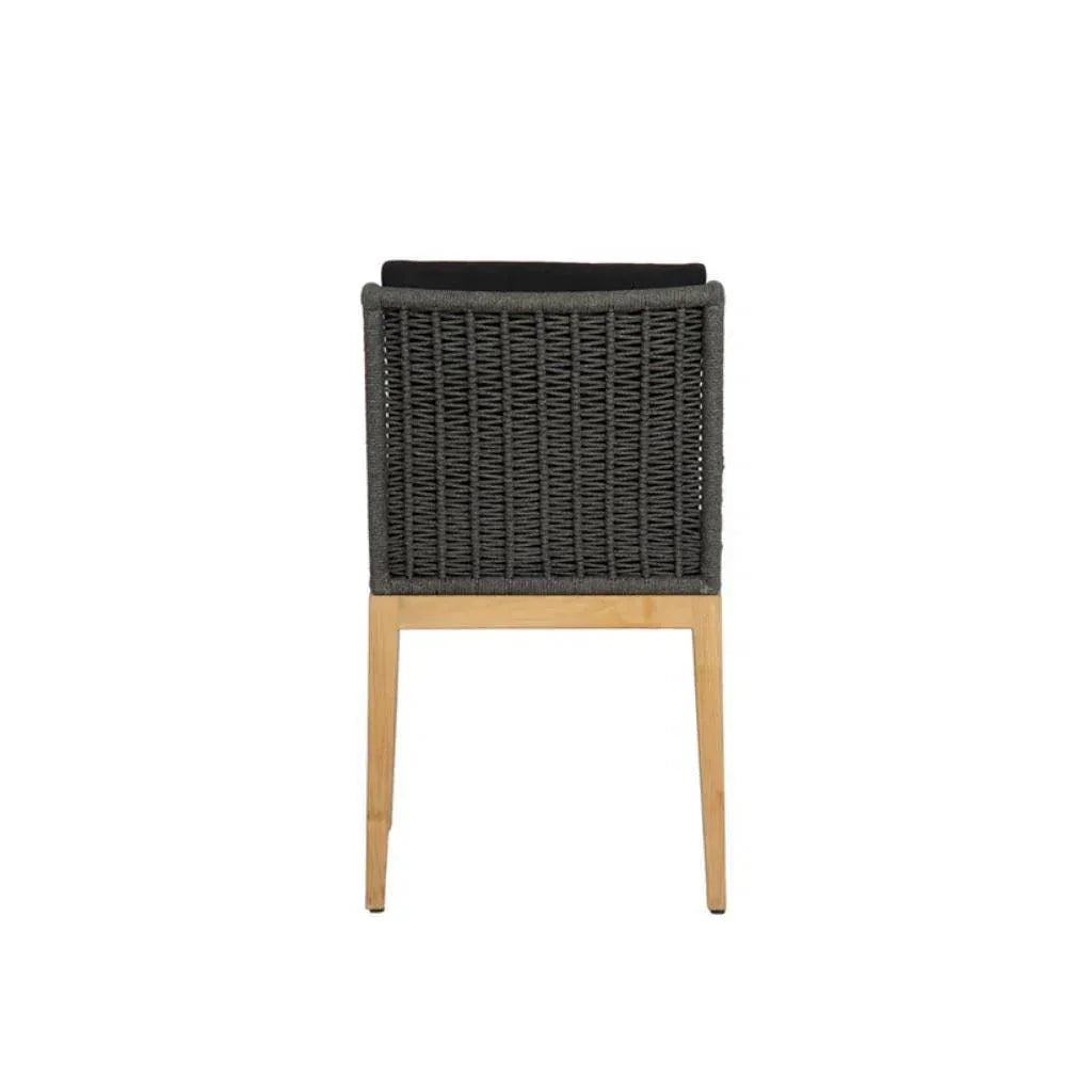 SUNPAN Sorrento Fabric Outdoor Armless Dining Chair