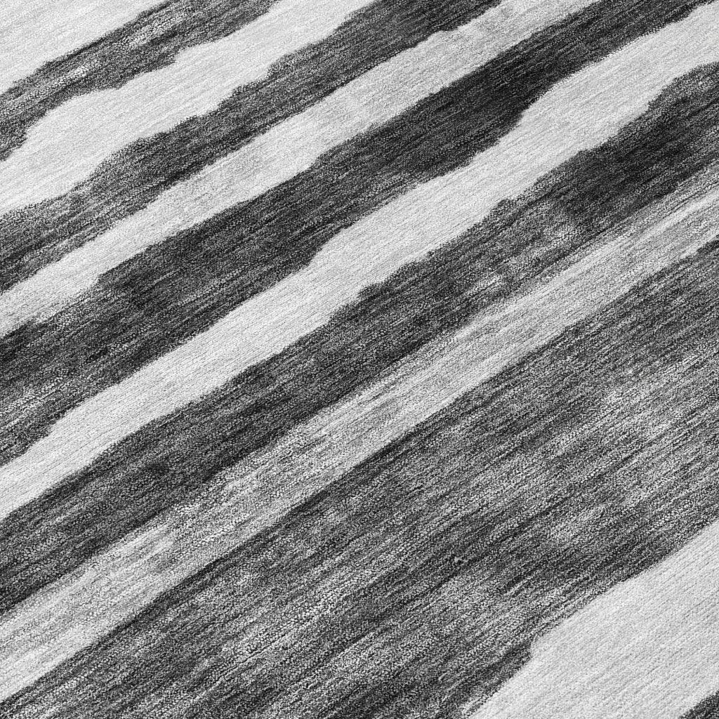 LOOMLAN Rugs Spinava Gray Washable Indoor-Outdoor Rug