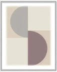 LOOMLAN Split Circle II Artwork d Canvas Floating