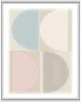 LOOMLAN Split Circle V Artwork d Canvas Floating