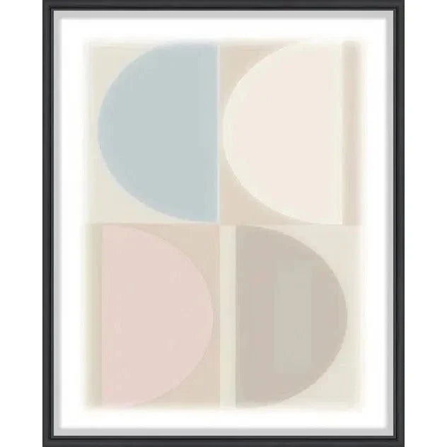 LOOMLAN Split Circle V Artwork d Canvas Floating