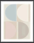 LOOMLAN Split Circle V Artwork d Canvas Floating
