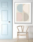 LOOMLAN Split Circle V Artwork d Canvas Floating
