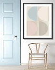 LOOMLAN Split Circle V Artwork d Canvas Floating