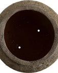 Squat Round Outdoor Ceramic Planter