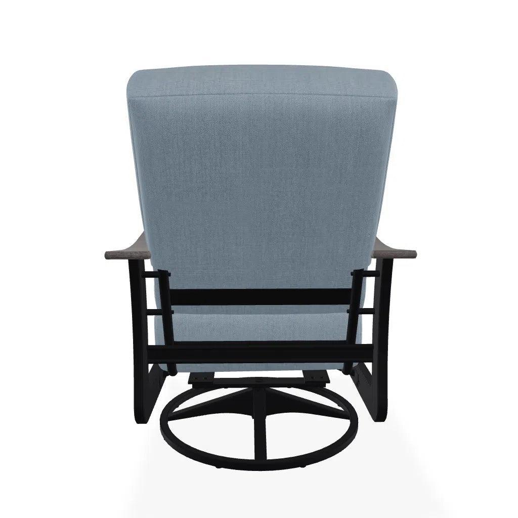 St. Catherine Cushion Swivel Rocker Polymer Arm - LOOMLAN - Telescope - Outdoor Accent Chairs