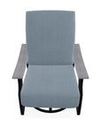 St. Catherine Cushion Swivel Rocker Polymer Arm - LOOMLAN - Telescope - Outdoor Accent Chairs
