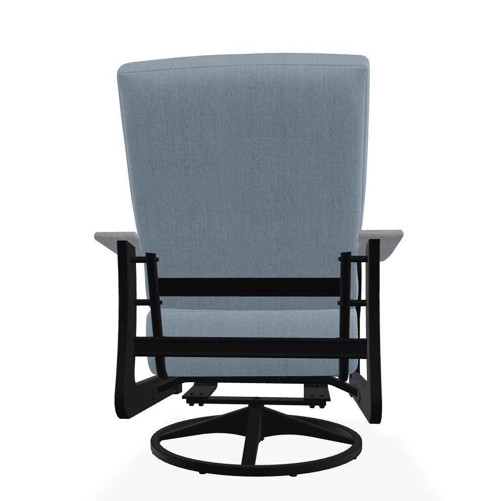 St. Catherine Cushion Swivel Rocker Polymer Arm - LOOMLAN - Telescope - Outdoor Accent Chairs