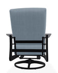 St. Catherine Cushion Swivel Rocker Polymer Arm - LOOMLAN - Telescope - Outdoor Accent Chairs