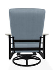 St. Catherine Cushion Swivel Rocker Polymer Arm - LOOMLAN - Telescope - Outdoor Accent Chairs